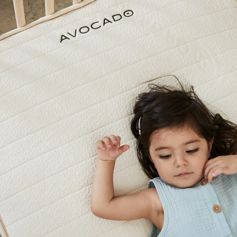 Avocado Luxury Organic Crib Mattress Handmade GOTS Certified Cloud Mattress Co