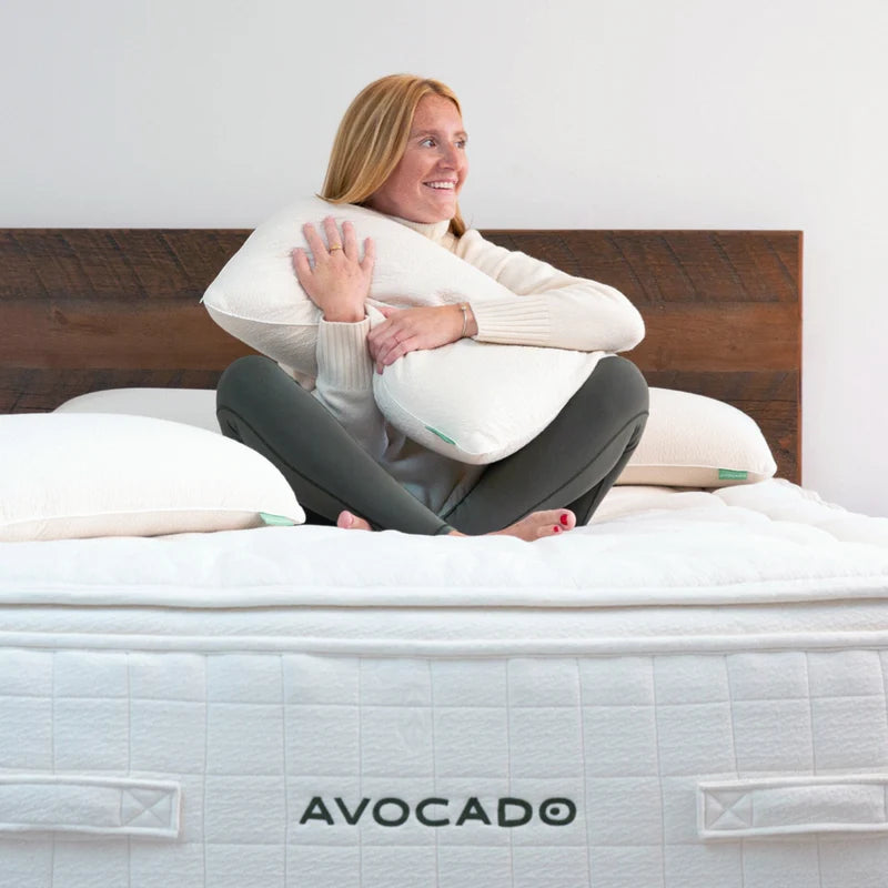 Avocado Luxury Organic Plush Pillow Extraordinary Comfort