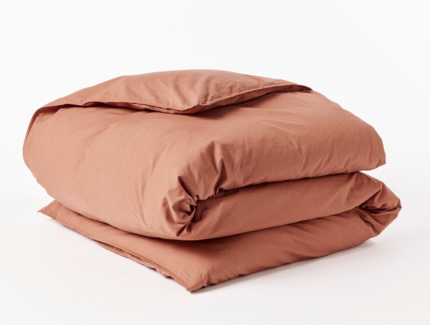 Organic Crinkled Percale™ Duvet Cover