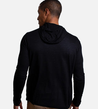 Long-Sleeve Crossover Hoodie