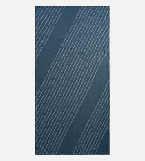 Bamboo Beach Towel - Distressed Stripe