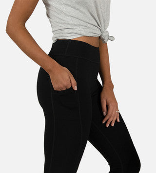 Bamboo Pieced Athletic Legging