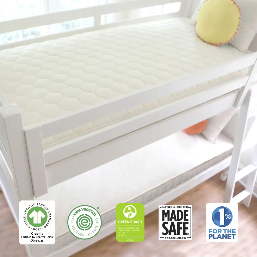 Naturepedic 2-in-1 Organic Kids Waterproof Mattress